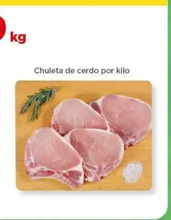 Chuleta de cerdo por kilo