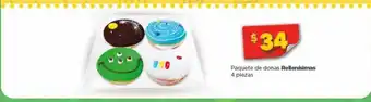 Paquete de donas rellenisimas