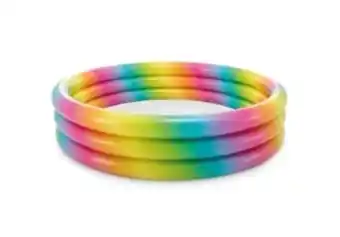 Chapur Alberca inflable infantil rainbow 1.68 x 38 cm oferta