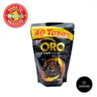 Café oro soluble, 12 piezas con 80 gramos c/u
