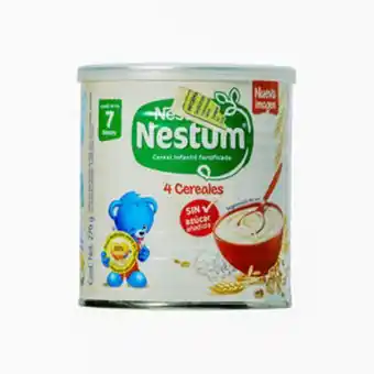 Cereal infantil nestum etapa 2 4 cereales lata 270g