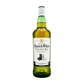 Sam's Club Whisky black & white 1l oferta
