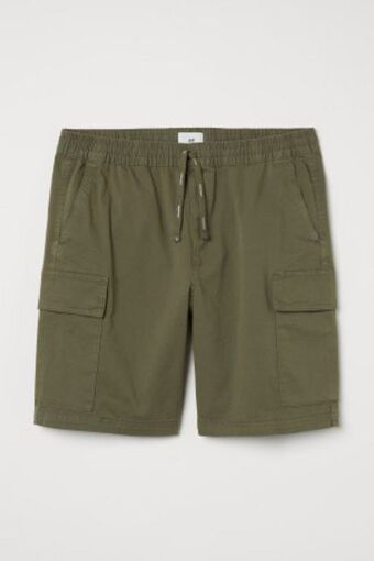 Shorts cargo de algodón
