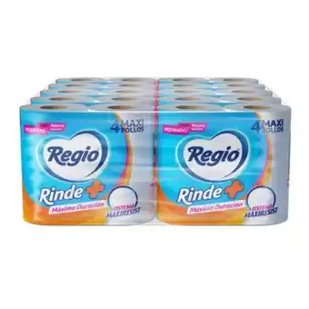 Sam's Club Papel higiénico regio rinde más 10 paquetes con 4 rollos c/u oferta
