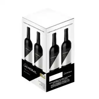 Vino tinto finca las moras malbec 4 pzas de 750 ml c/u