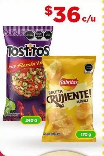 Botanas tostitos