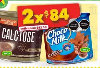 Bodega Aurrerá Cal c tose / choco milk oferta