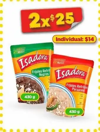 Bodega Aurrerá Frijoles refritos isadora oferta