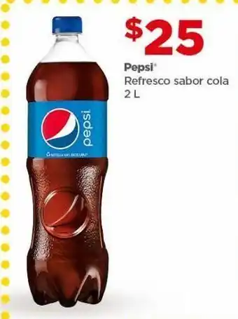 Bodega Aurrerá Refresco de cola pepsi 2lt oferta