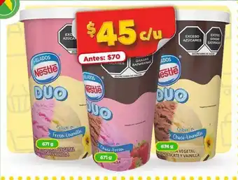 Bodega Aurrerá Helados nestlé oferta