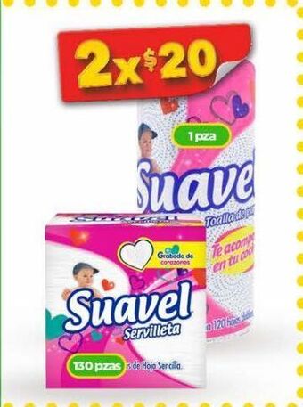 Bodega Aurrerá Servilletas suavel oferta