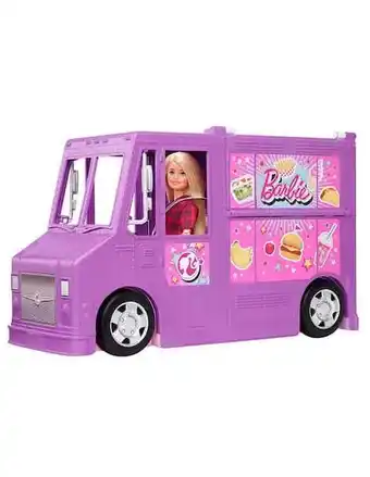 Muñeca barbie mattel food truck