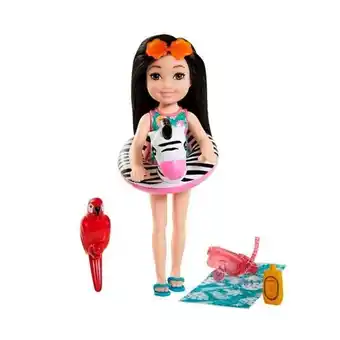 Juguetrón Mattel barbie dreamhouse adventures chelsea playa y mascotas loro grt80 oferta