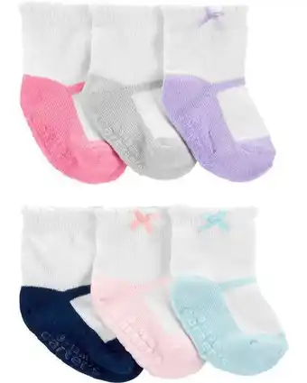 Carter's Paquete de 6 calcetines de 6 calcetines carter's oferta