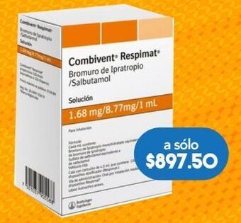 Farmacia San Pablo Combivent respimat 1.68/8.77mg caj c/4.5 oferta