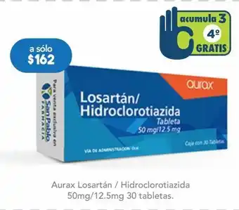 Farmacia San Pablo Losartan/hidro tab 50 mg c/30 cronix oferta
