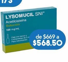 Farmacia San Pablo Lysomucil sol 2% fra c/120ml oferta