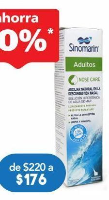 Sinomarin adulto sol 2.3% fra c/125ml