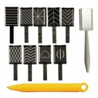 Fandeal 11pcs cat eye magnet art juego de herramientas para uñas oferta
