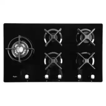 Parrilla empotrable de gas whirlpool 5 quemadores