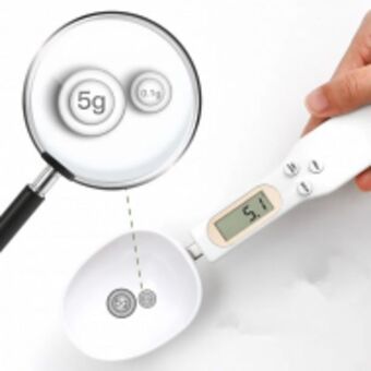 Accesorios de cocina digital cuchara báscula de 0,1 g a 500