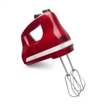 Batidora de mano kitchenaid 5 velocidades rojo