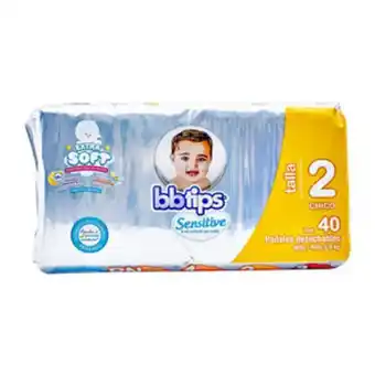Farmacon Pañales bbtips etapa 2 40 unidades oferta