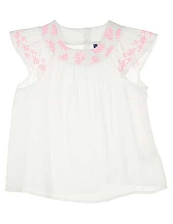 Blusa weekend manca corta estampado floral para niña