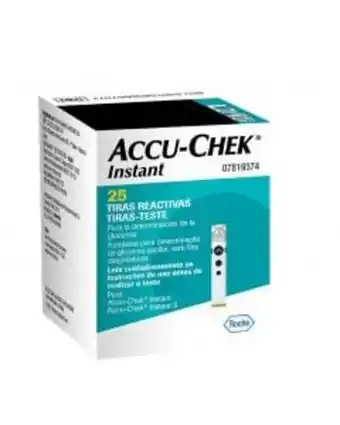 Accu-chek instant 25 tiras reactivas