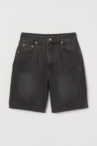 Shorts mom bermuda high