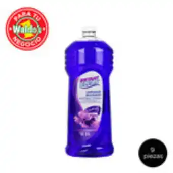 Mayoreo limpiador instant clean antibacterial lavanda 9 piezas 2l