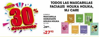 Mascarilla hidratante holika holika