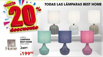 DelSol Lámpara best home oferta