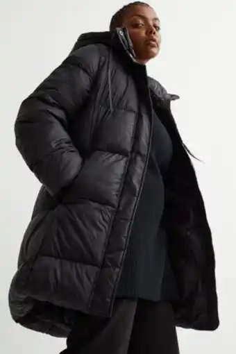 H&M Abrigo puffer con gorro oferta