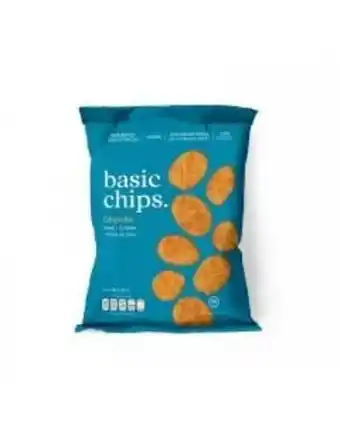 Farmacias del Ahorro Basic chips aceite oliva chipotle 28g oferta