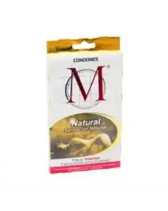 Condones m natural 3 piezas