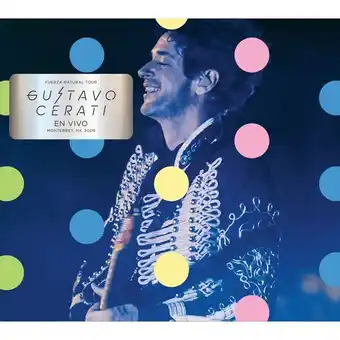 Cd 2 + dvd gustavo cerati - fuerza natural en vivo monterrey