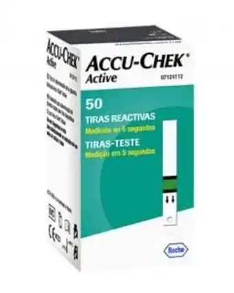 Accu-chek active 50 tiras reactivas