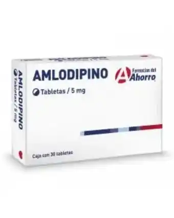 Marca del ahorro  amlodipino 5 mg oral 30 tabletas