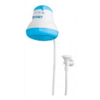 Regadera eléctrica 4 temperaturas azul foset