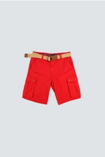 Ferrioni Bermuda pinet con cinturon oferta