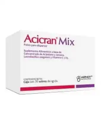 Acicran mix suplemento alimenticio 30 sobres