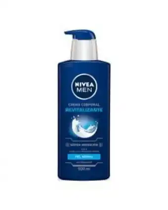 Cra nivea men revitalizante 500ml body 8071