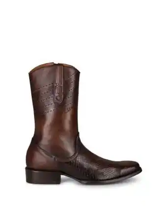 Cuadra Bota en piel genuina de pitón oferta
