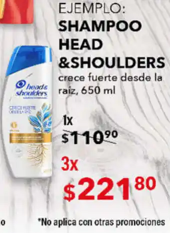 DelSol Shampoo Head & Shoulders 650ml oferta