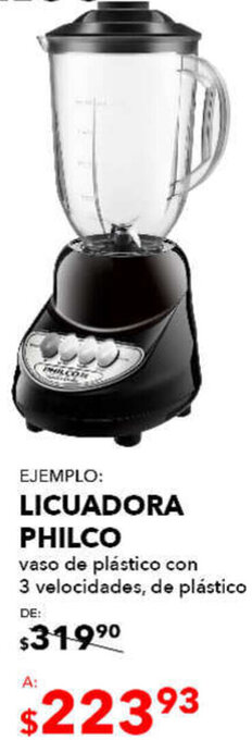 DelSol Licuadora Philco oferta