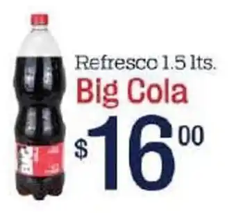 Refresco Big Cola 1.5lts