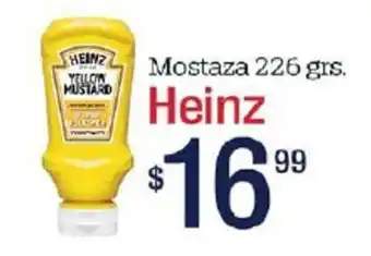 Mostaza Heinz 226g