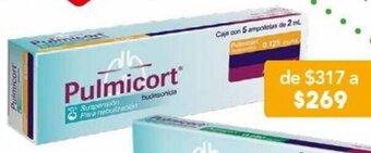 Farmacia San Pablo Pulmicort Suspension 0.125mg/2ml 5 ampolletas oferta