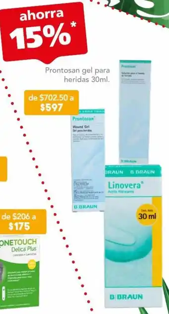 Farmacia San Pablo Prontosan Gel para Heridas 30ml oferta